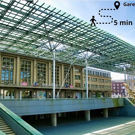 Apartmán L Haussmann-gare-hortillonnages-centre-ville-wifi Amiens
